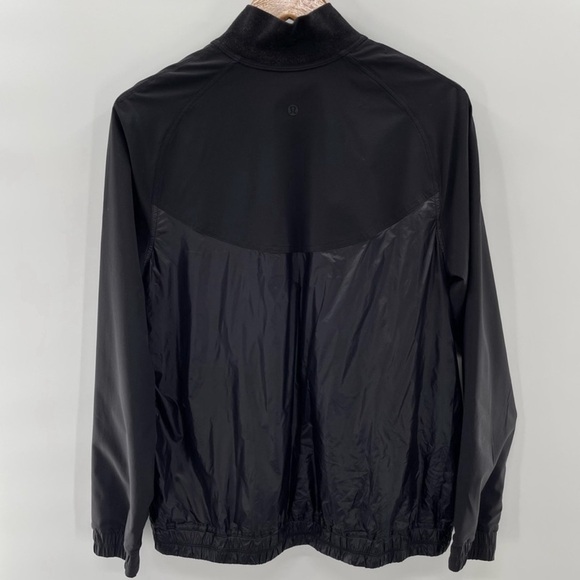 Lululemon All Roads 1/2 Zip Black Lightweight Jacket Shirt Size 8 - Picture 6 of 11